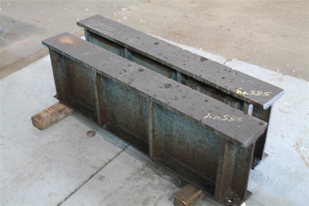 (SET OF TWO) 54-1/2 X 16" STEEL RISER BLOCKS: YODER #58544