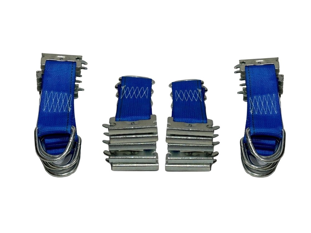 2"x6" Blue E-Track Tie Off (20 Pack)
