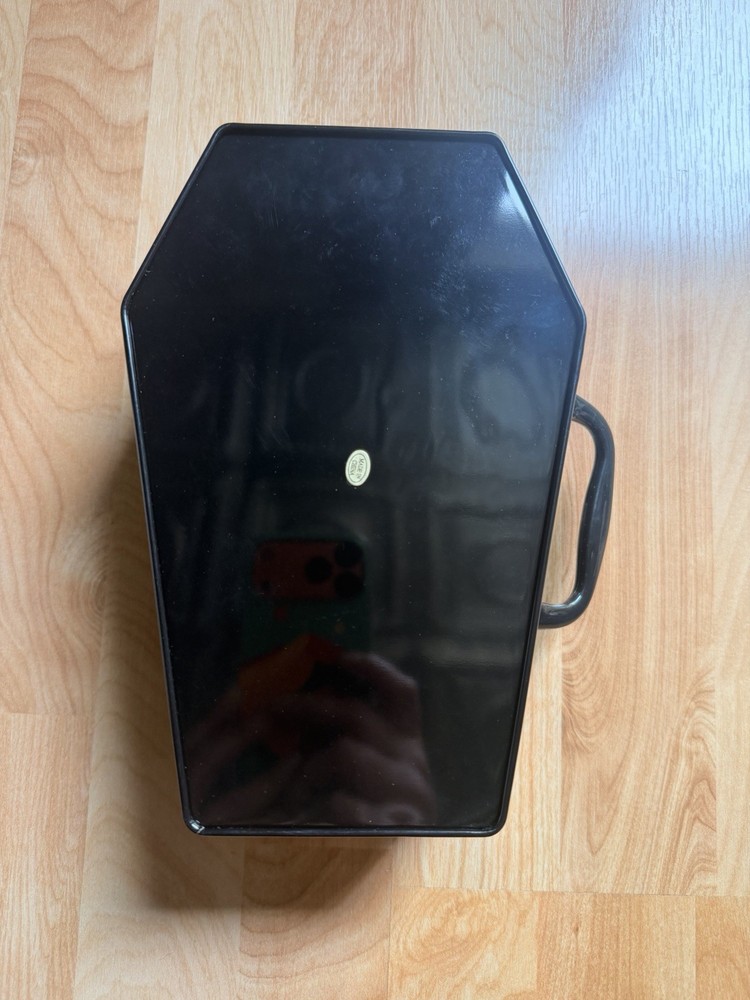 Misfits Coffin-Shaped Metal Lunchbox signed