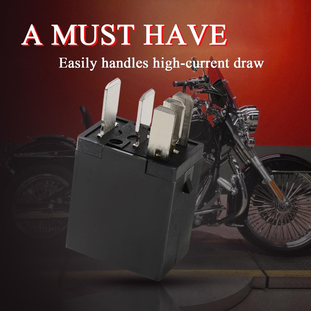 WOWTK Starter Relay Replacement for Harley Twin Cam 2000-2014,for Softail...