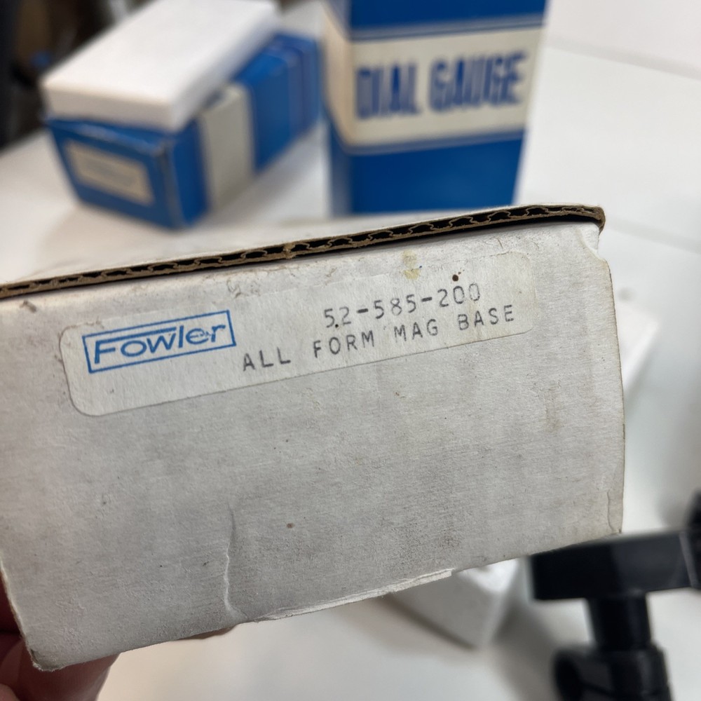 Fowler Dial Gauge W/ Mag Base