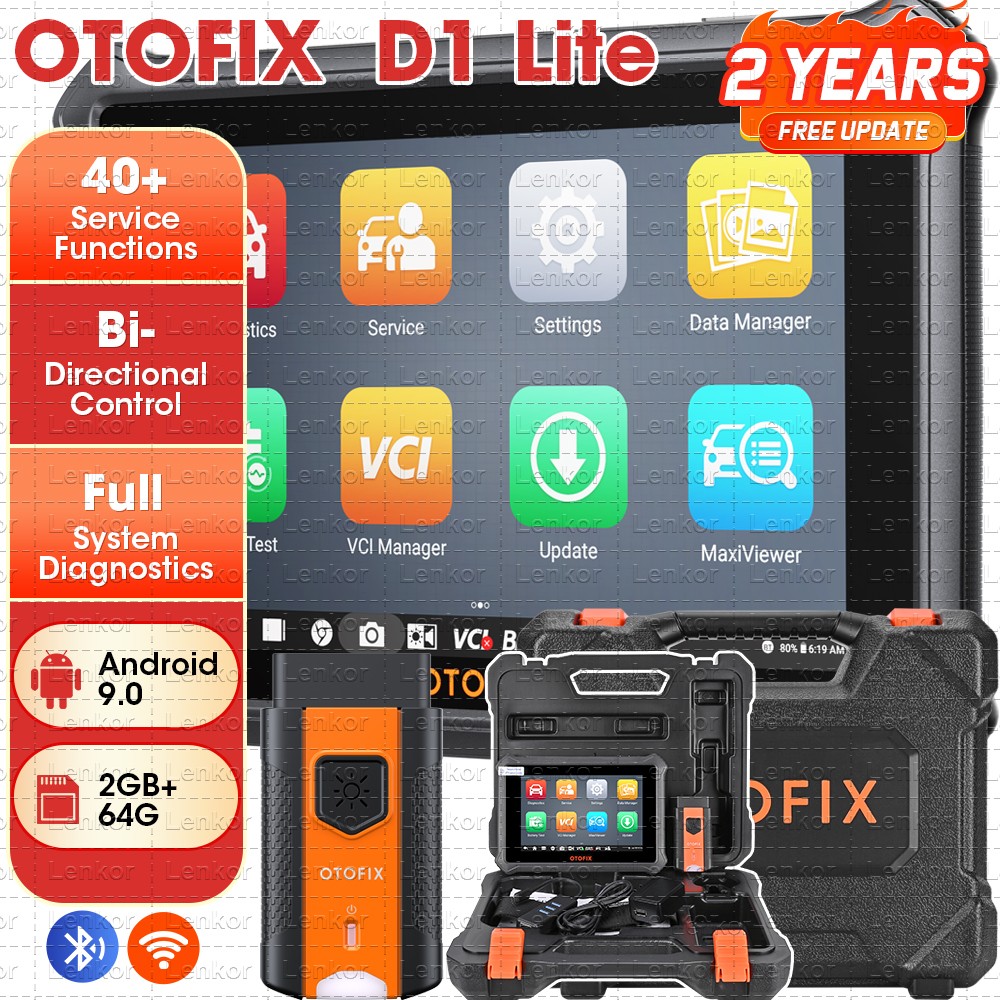 2025 OTOFIX D1 Lite Car Bidirectional Scanner Auto Full System Diagnostic Tool