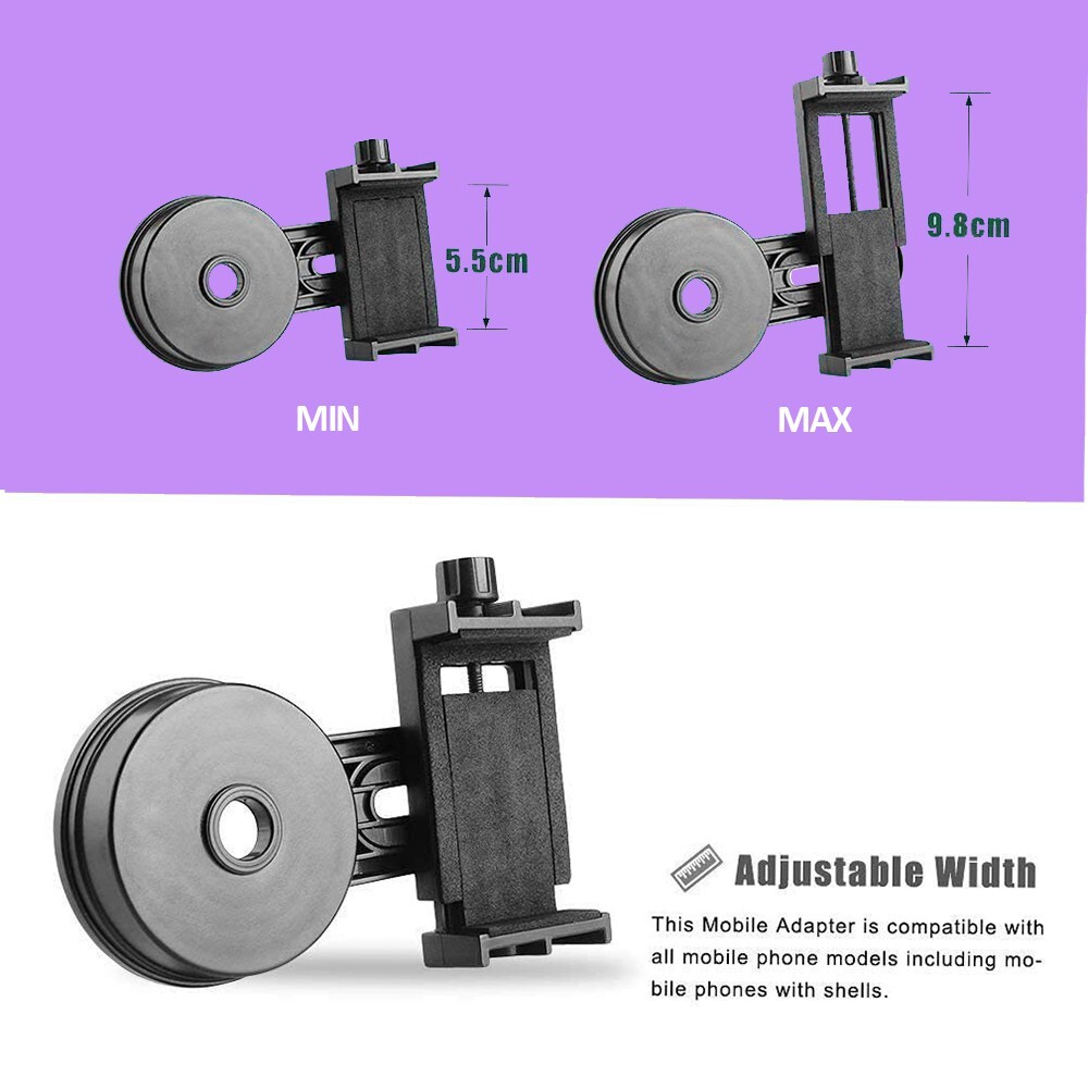 Cellphone Spotting Scope Mount Adapter Astronomical Telescope Smartphone Adapter
