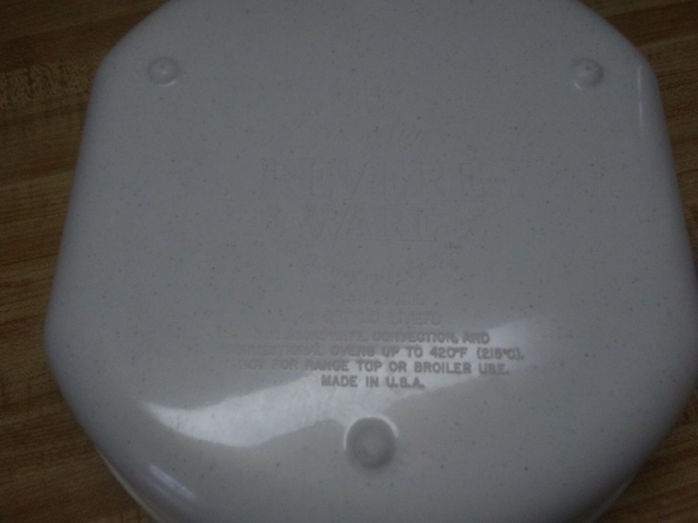 Revere ware microwave ovenware