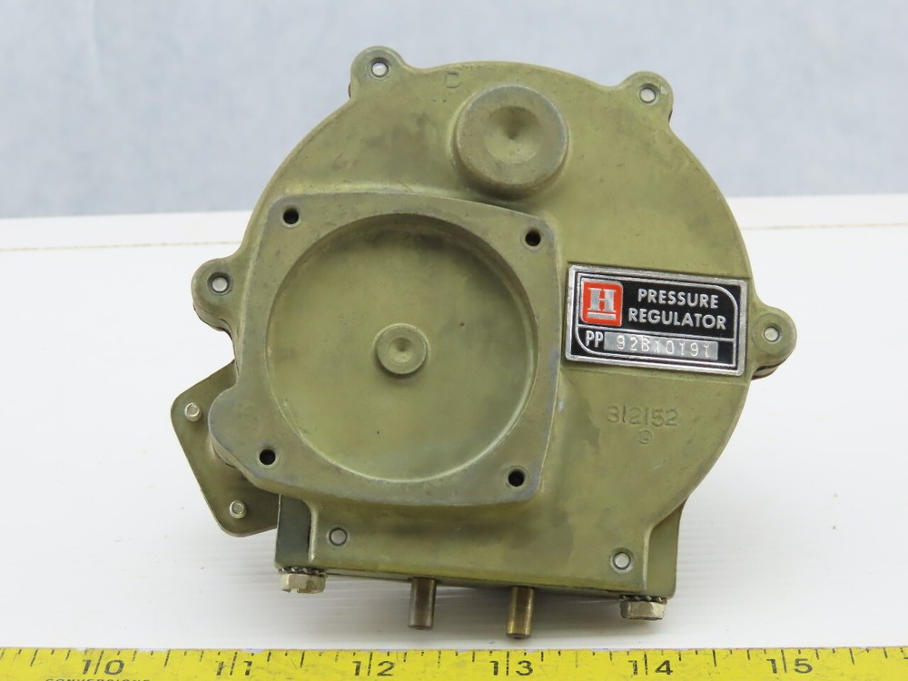 Honeywell 92B10191 Static Pressure Regulator Operator
