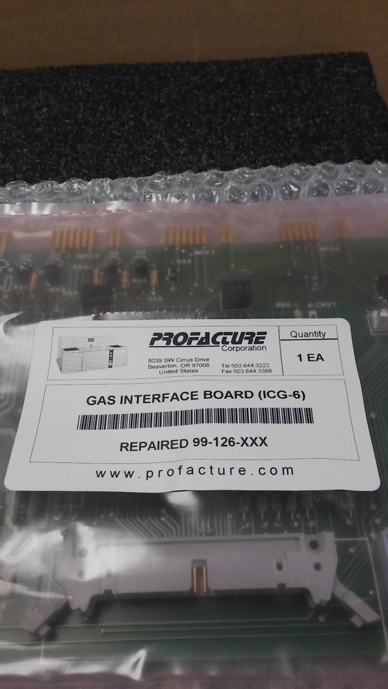 PROFACTURE TEGAL ICG-6 Gas Interface Board