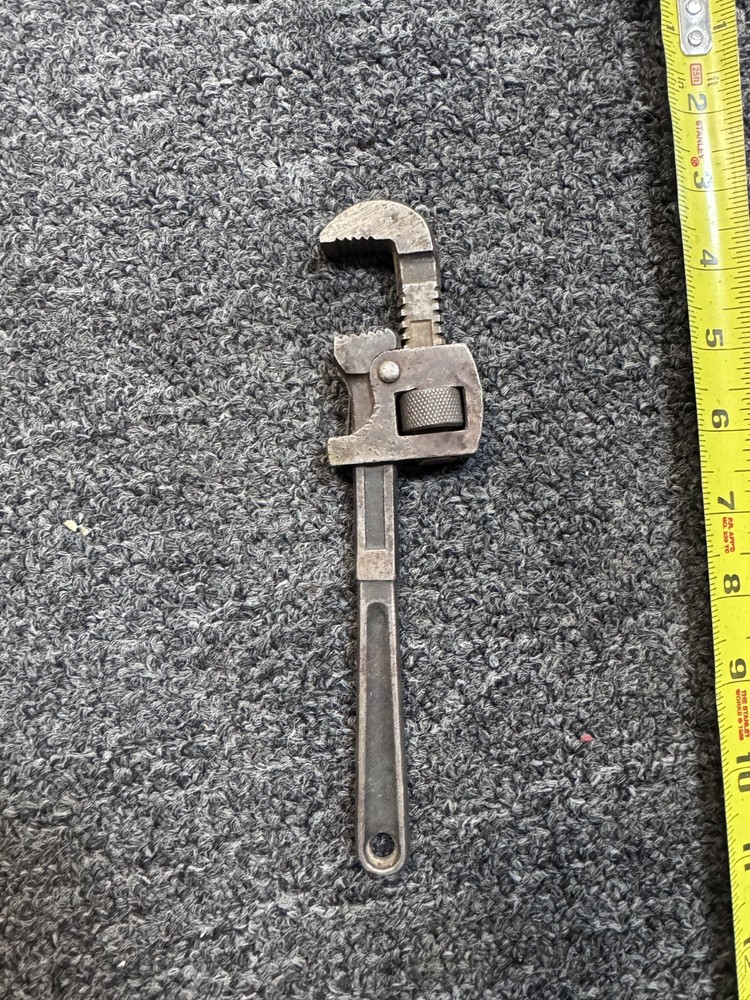 PFXTD Adjustable Wrench METAL Handle, 8", USA