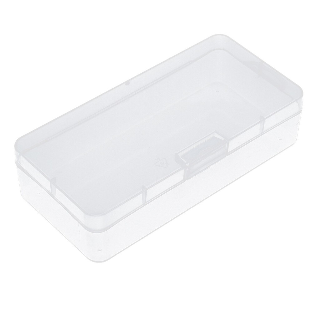 Plastic Storage Box Rectangular Transparent Digital Electronic