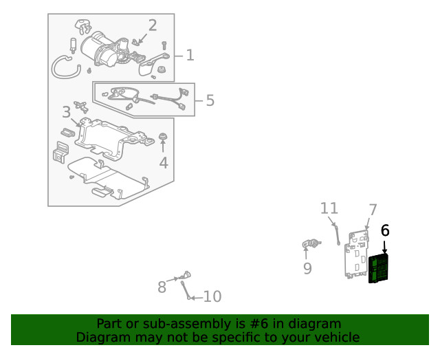 Genuine GM Control Module 25956246