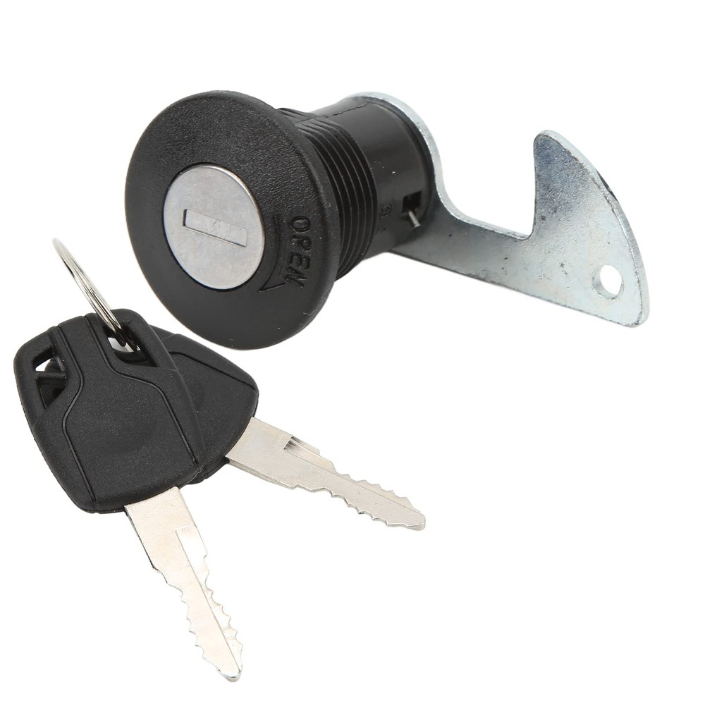 Tail Trunk Lock Universal Rear Trunk Lock & Keys Set Scooter Fitting Tail Loc...