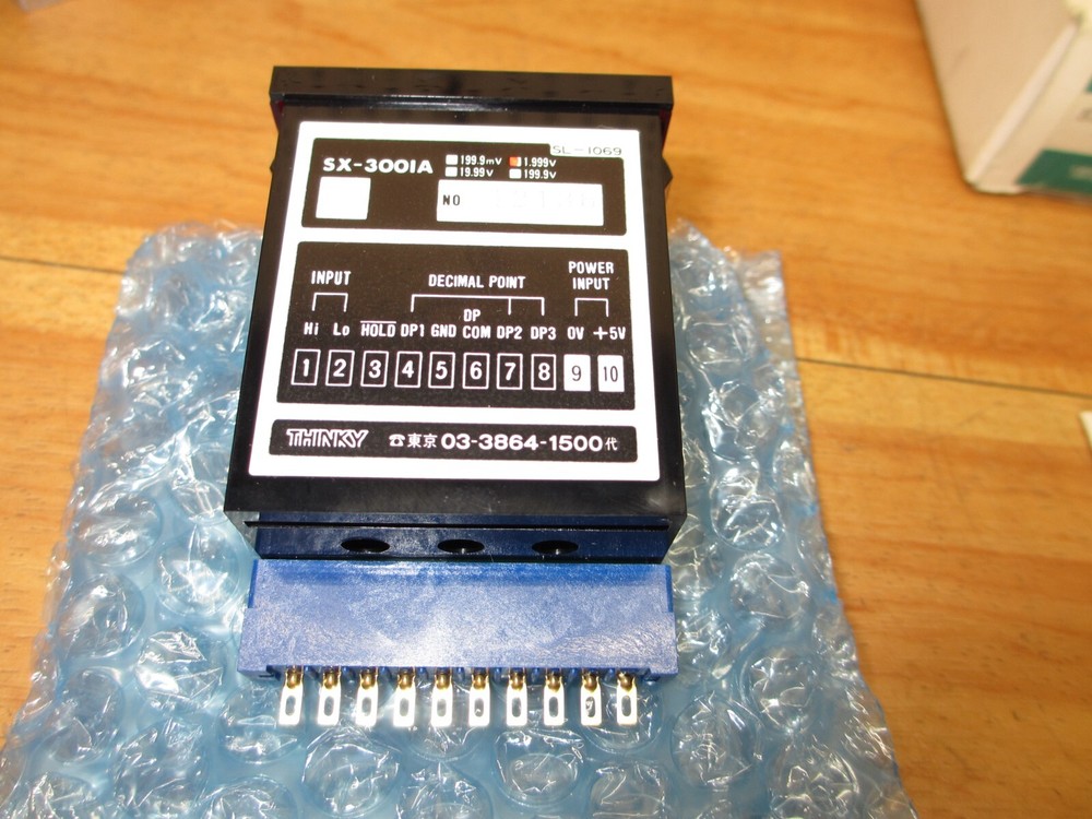 Thinky SX-3001A -2V *NEW* Digital Panel Instrument Process Meter