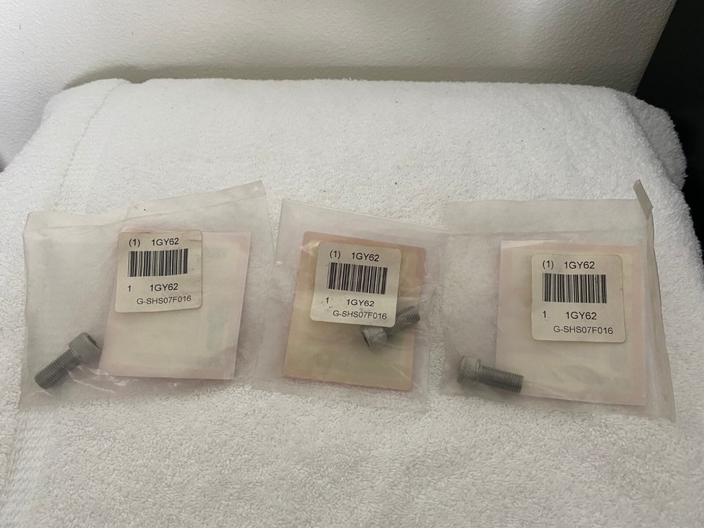 3 Socket Head Cap Screws: 7/16"-20 Tr Size, 1 in Lg, 5⁄16 in Dr Size, Hex Socket