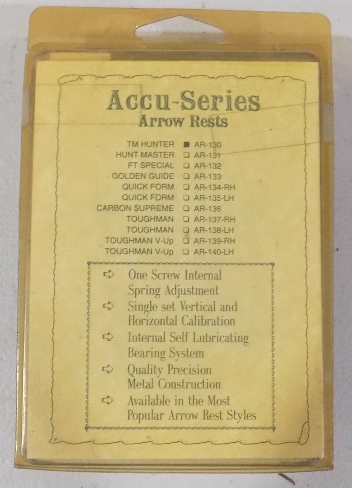 Accu Series Arrow Rest AR-130