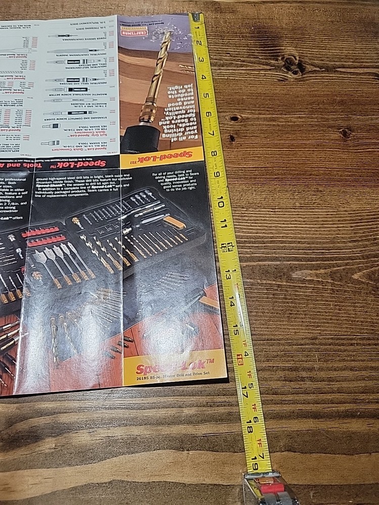 Craftsman Professional SPEED LOK Brochure