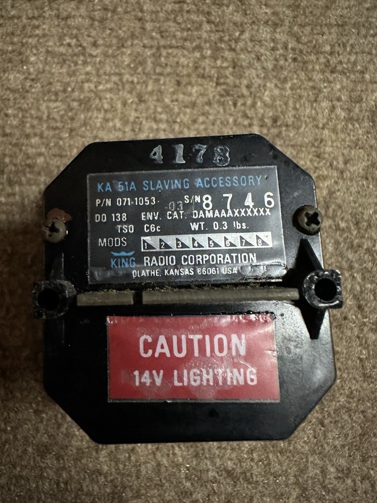 Bendix 525A HSI and gyro