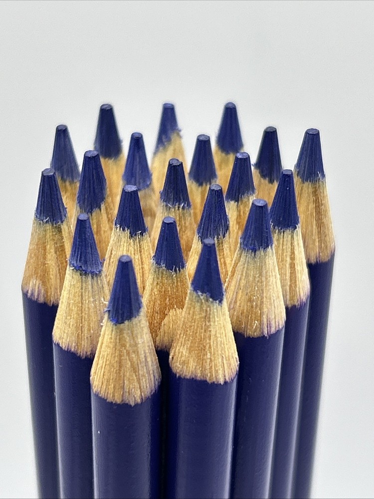 (20) Crayola Colored Pencils  (violet blue) BULK