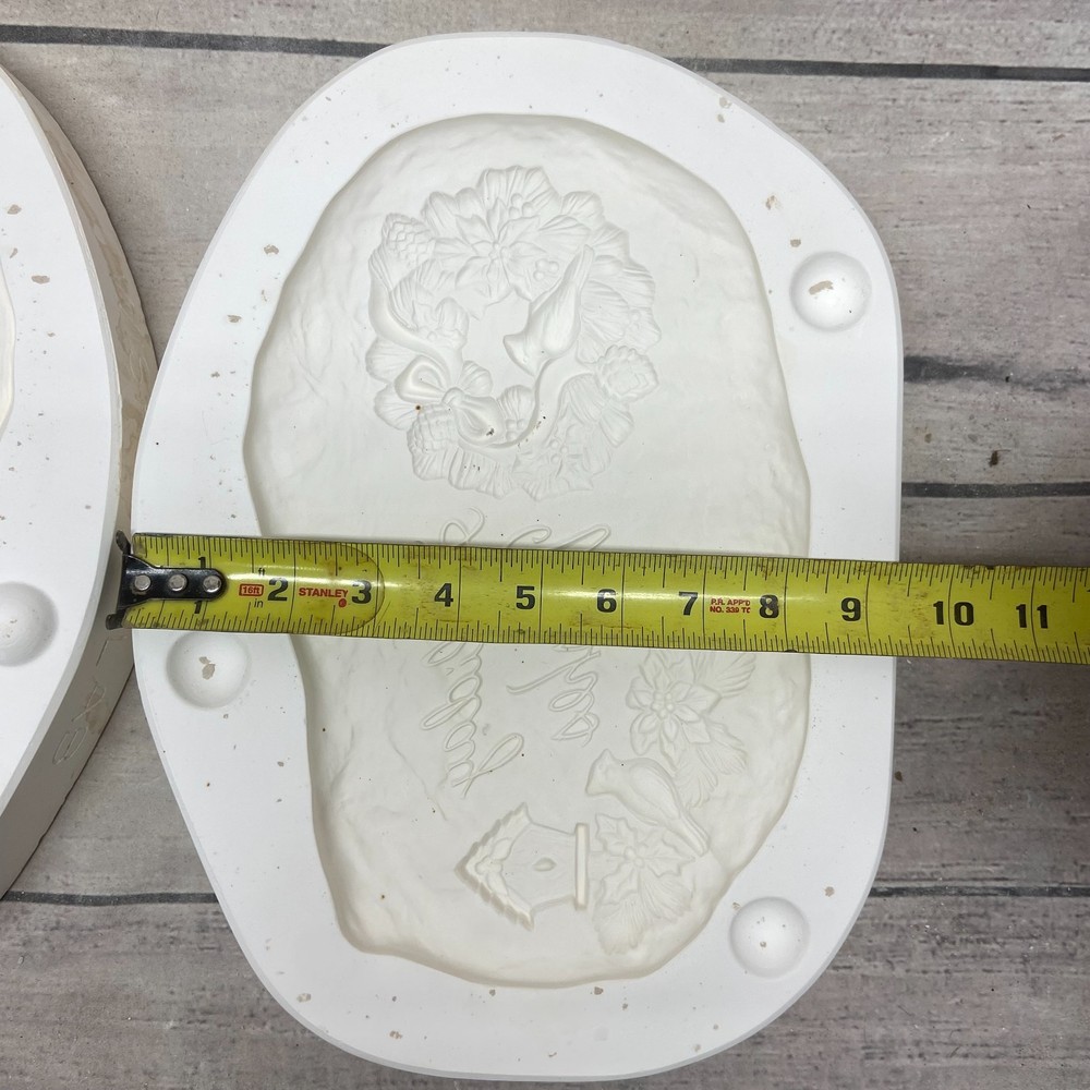 2002 Unbranded Ceramic Casting Mold Wishes Slab #3500
