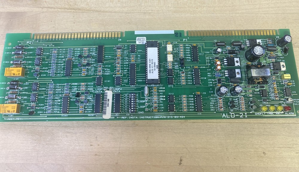 SIEMENS CERBERUS ALD-2I LOOP DRIVER Fire Alarm Card