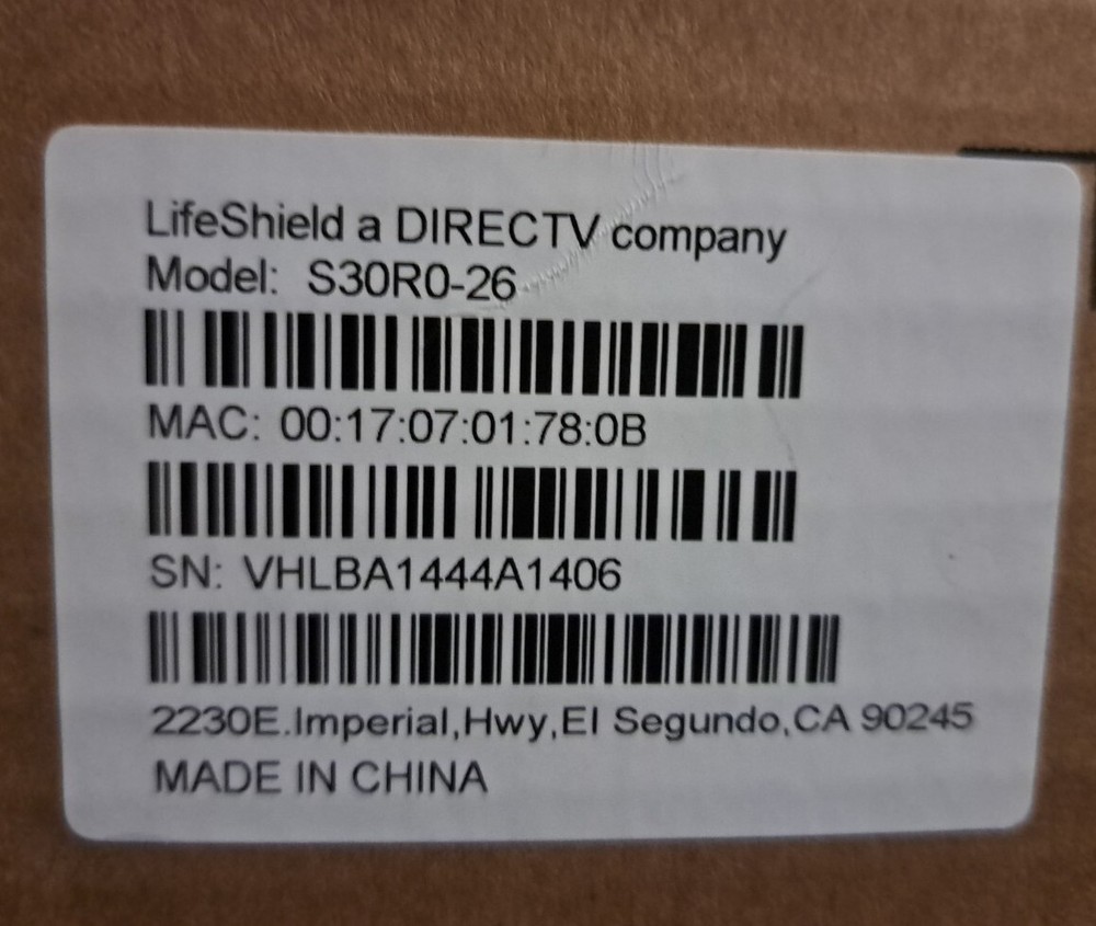 ADT Lifeshield Smart Home Security System S30 Open Box