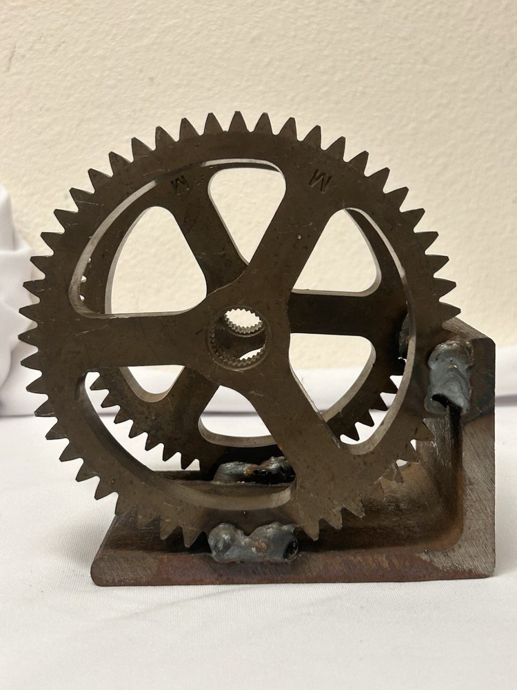 Decorative Gear Bookends