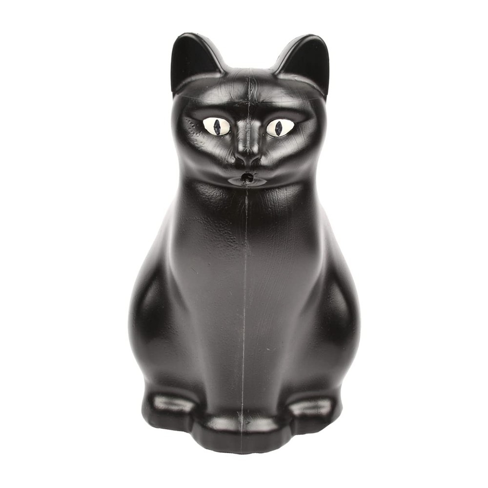 Cat Watering Can, Plastic, Black