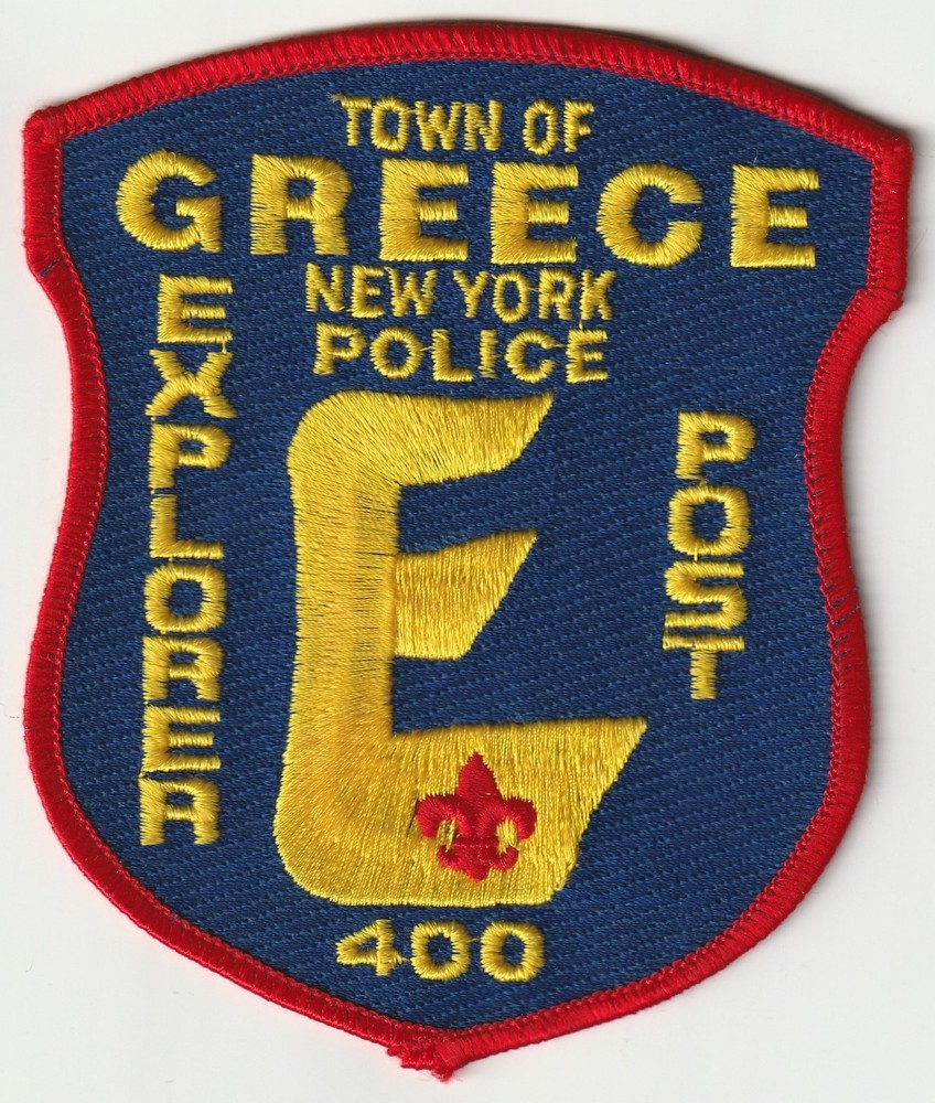 Greece, New York Police Explorer Post 400 Patch!