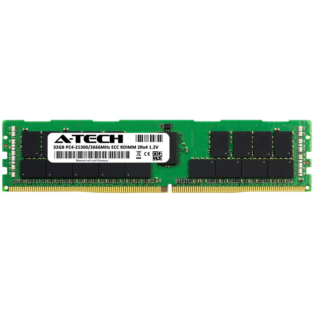 32GB 2Rx4 PC4-21300 ECC REG RDIMM (DELL A9810563 Equivalent) Server Memory RAM