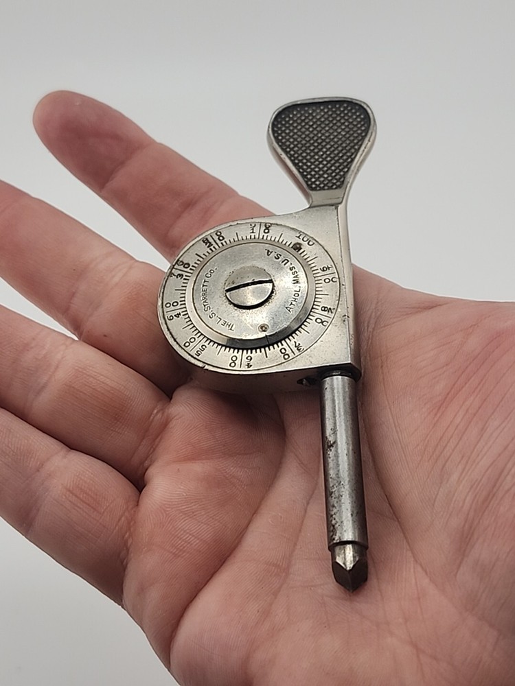 Vintage L. S. Starrett Machinists Tachometer Tool