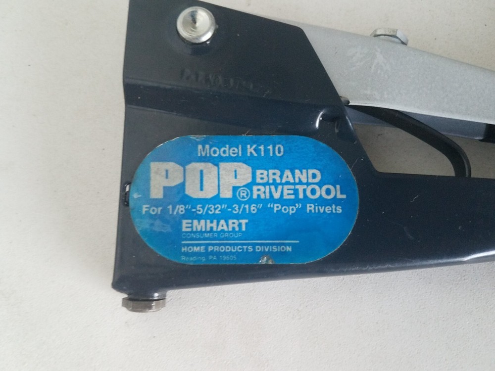Emhart Pop Rivet Tools All Purpose K110