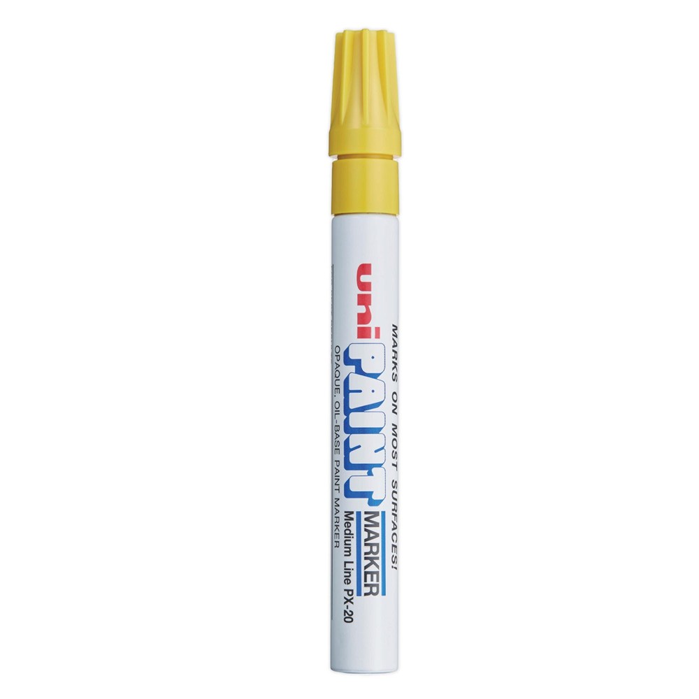 uni-Paint Marker, Medium Point, Yellow