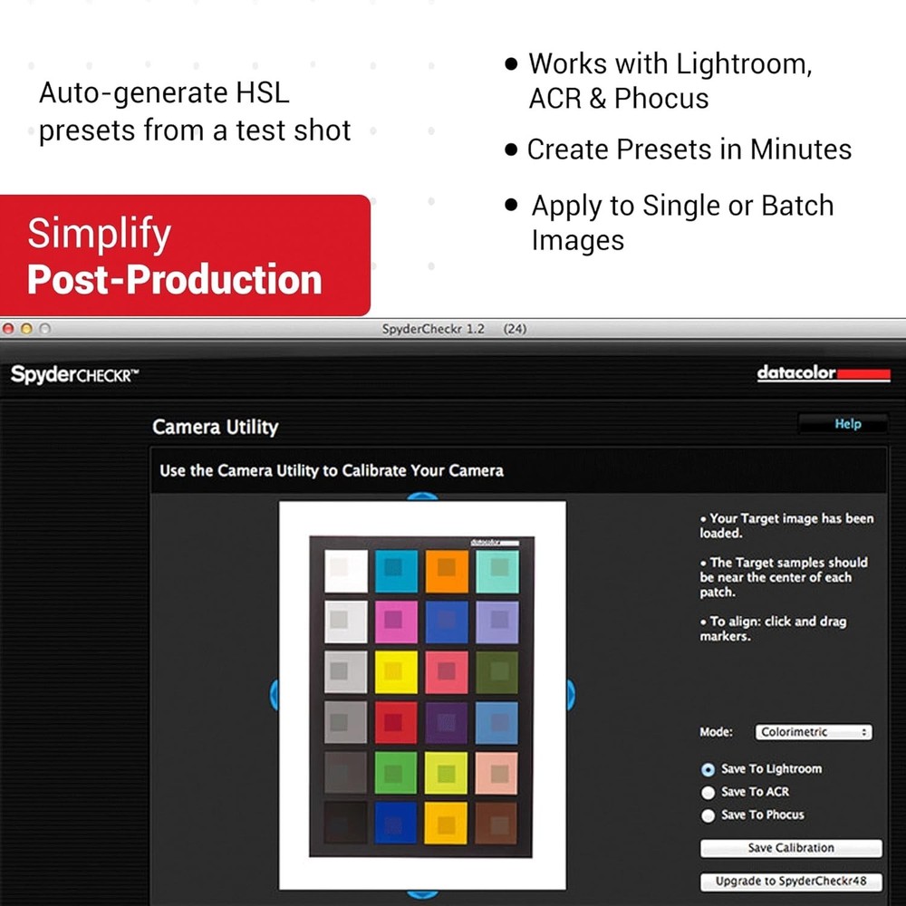 Color Target Chart for Consistent Color Across Multiple Camera Systems