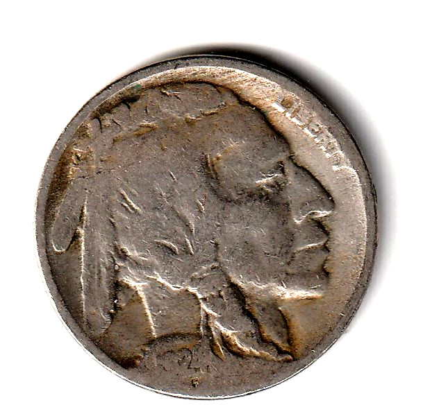 1924 Buffalo nickel