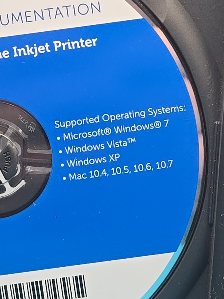 ⭐️ Dell V525w All In One Inkjet Printer Driver, Software And Documentation CD ⭐️