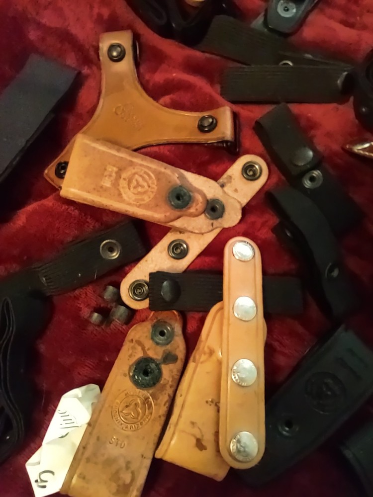Galco "Jackass" Rig pieces, miscellaneous, new, 15+