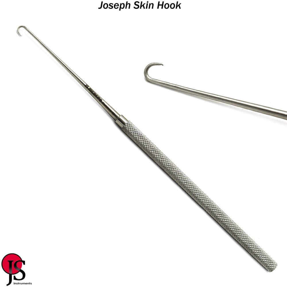 Joseph Skin Hook Retractor Single Prong Plastic Surgery Instruments