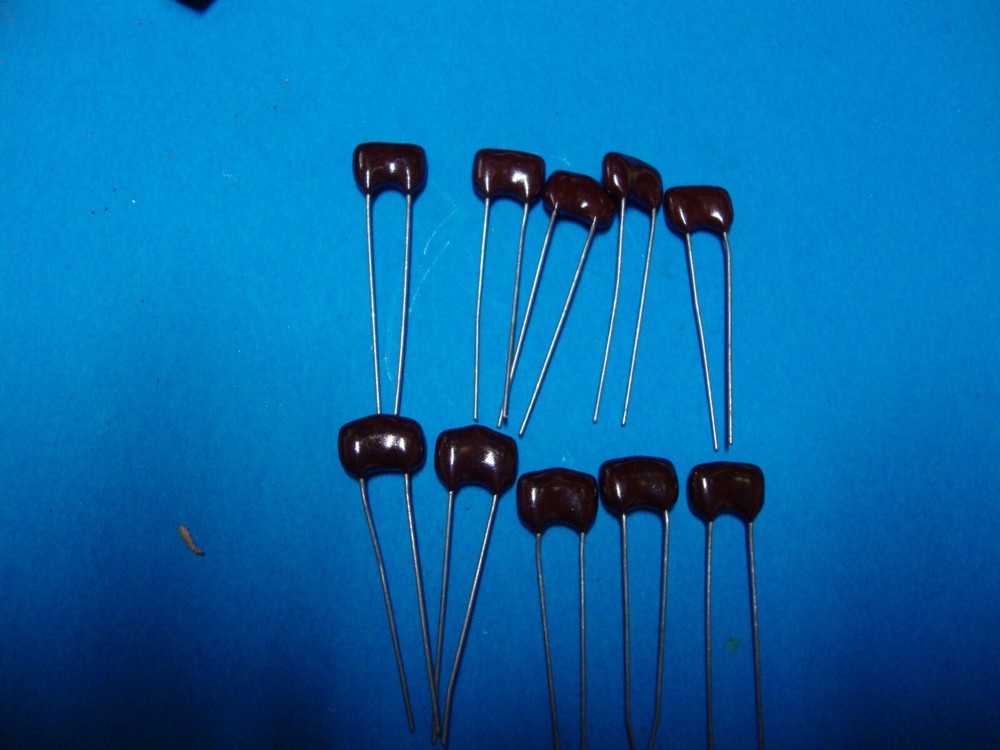 250pF Silver Dipped Mica 500V 5%  (quantity of 10)