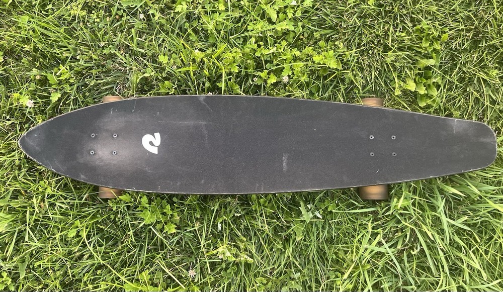 Customized Retrospec Longboard - Sunset over ocean - Hand-painted - Used