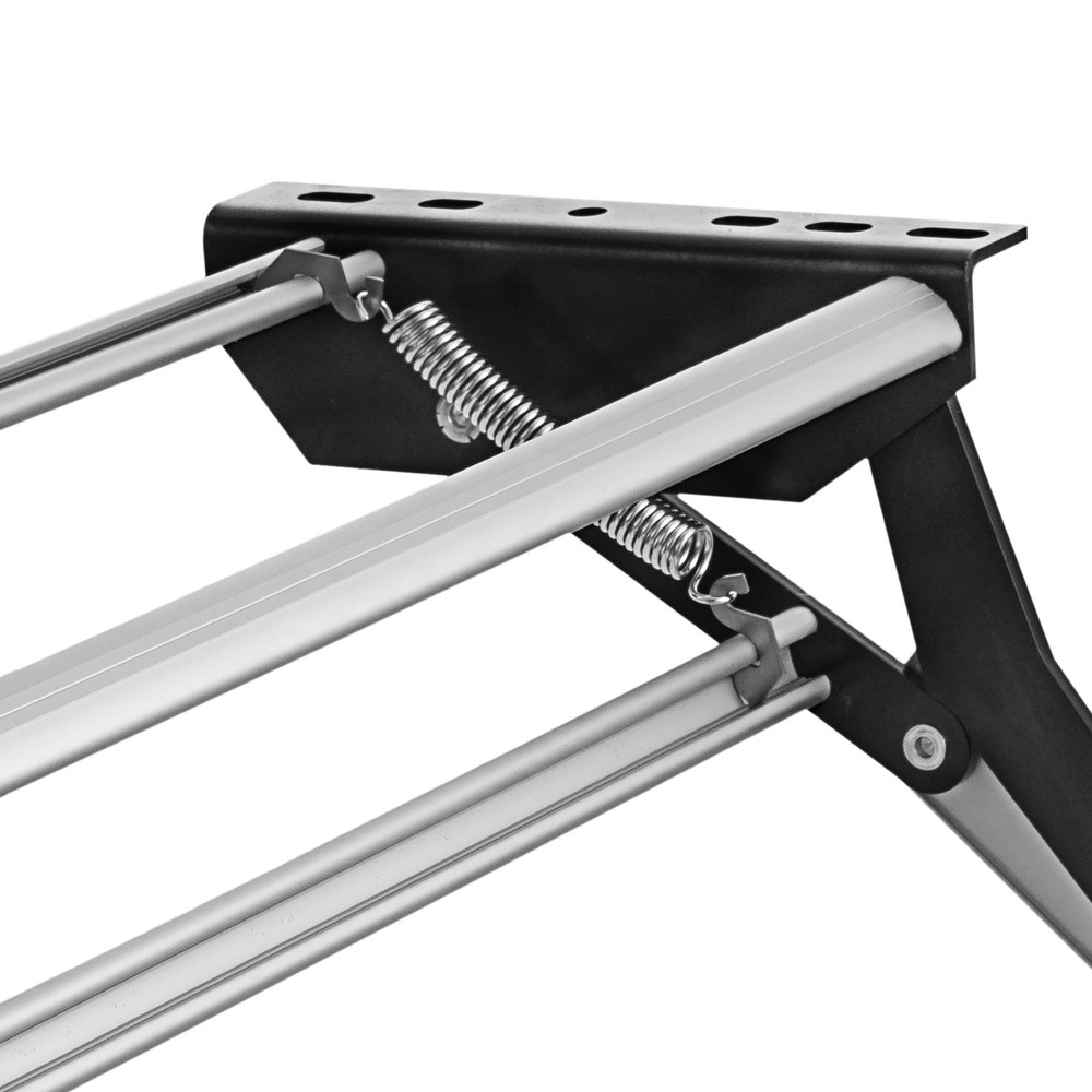 Aluminium Manual Pull Out Retractable Single Step RV Camper Platform Steps Stair