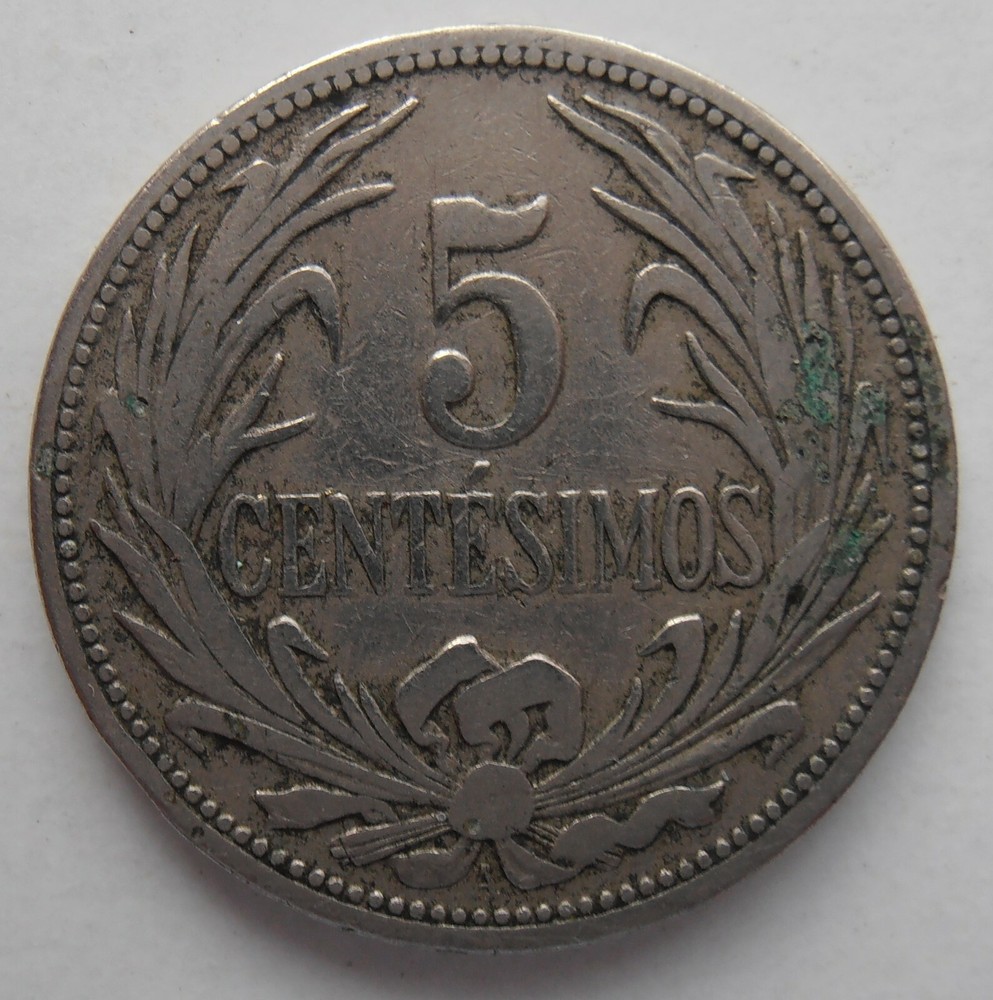 URUGUAY 1936 5 CENTESIMOS