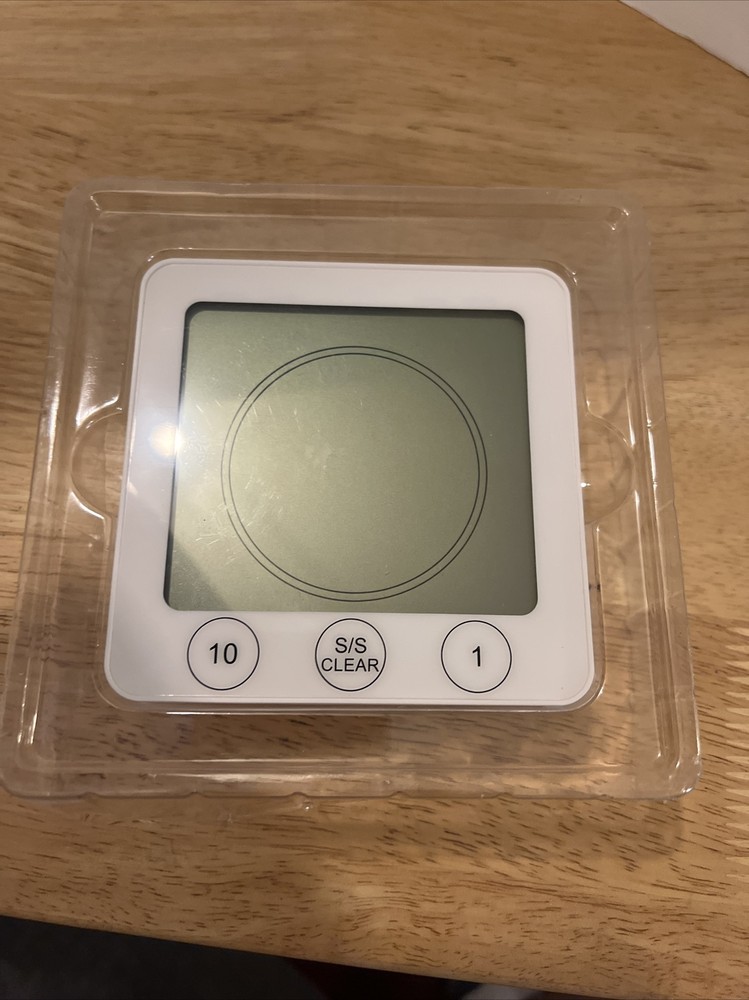 New Design Indoor Digital Timer Thermo Hygrometer New Open Box