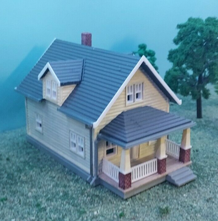 HO Scale (1:87) 3d Printed House "The Dayton"