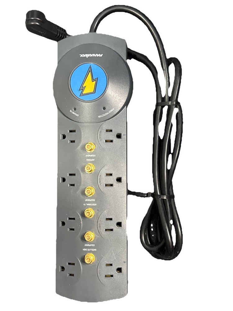 Panamax MAX 8 DBS+3 Surge Protector Power Conditioner (Model: M8DBS3) Strip