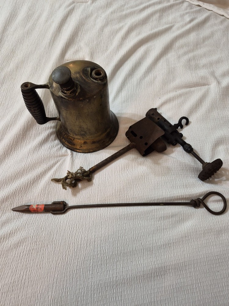 Tuner Brass Blow Torch Antique Tool