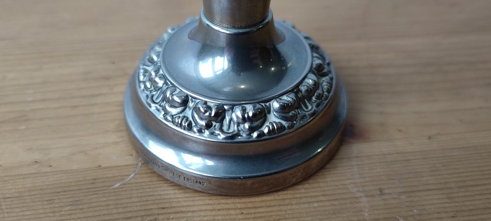 Ianthe Silver Plated Candlestick / Bud Vase