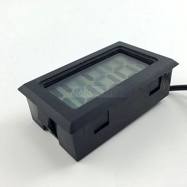 Mini Black Digital LCD Thermometer Temperature Meter Probe Sensor New