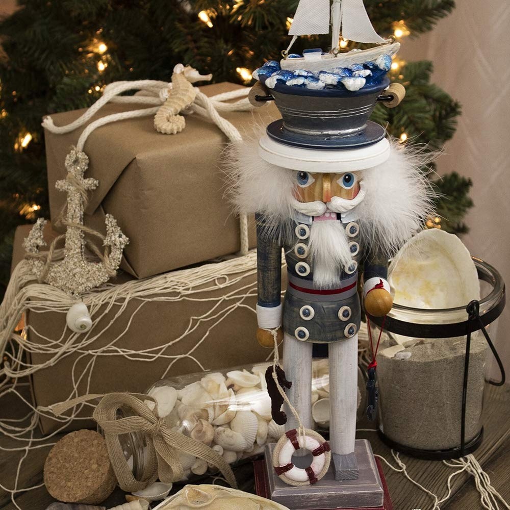 Kurt S. Adler 18" Hollywood Sea Captain Nutcracker