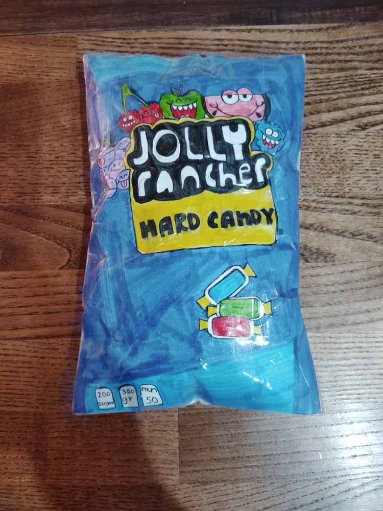 Jolly Rancher Handmade Paper Squishy