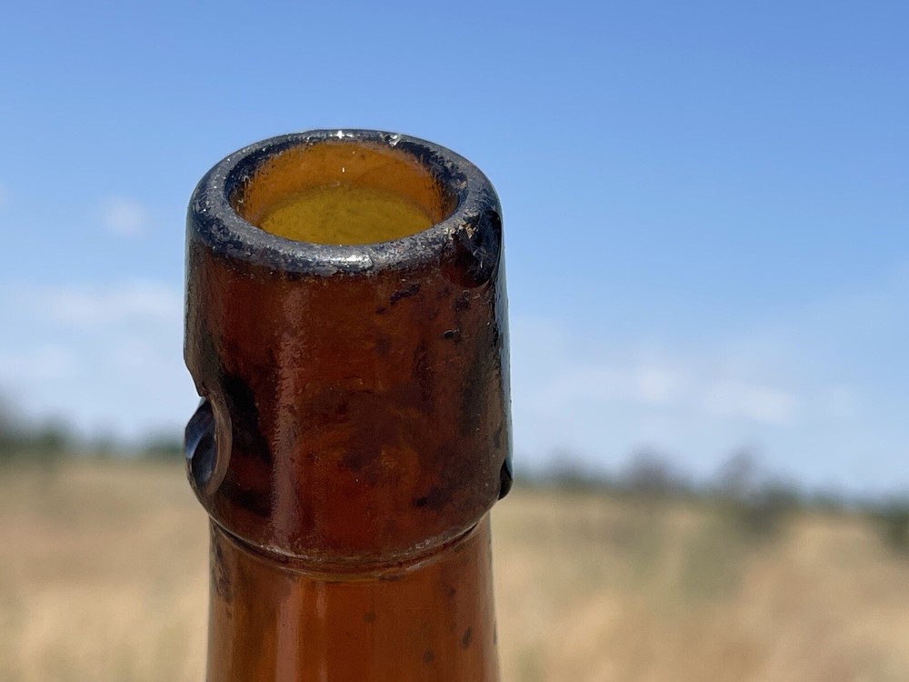 Vintage beer bottle G.KROLL 1935 's