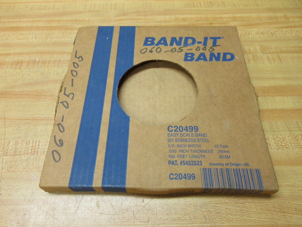 Band-It C20499 1/2" Easy Scale Band 100' Length
