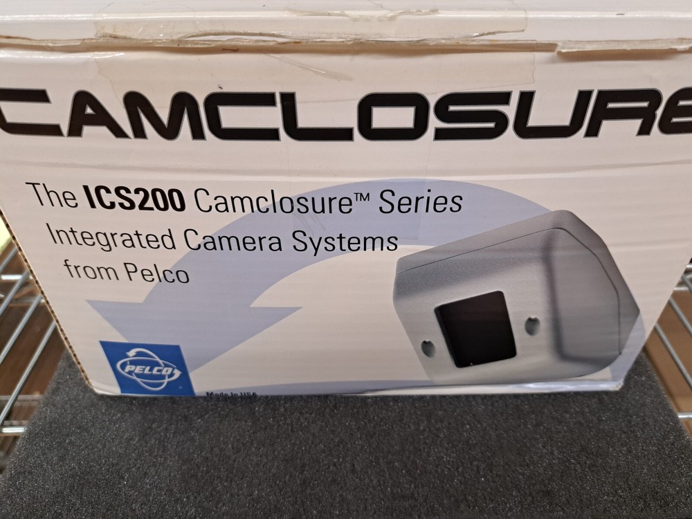 New, Pelco, ICS200-MA3, Wall Ceiling Mount Wedge Standard Resolution B/W Camera